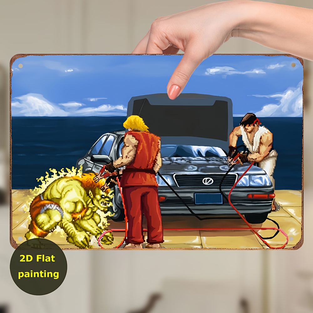 Arcade Games & Vending Llc Photos - Vintage demir tabela posteri Bahar Dekorasyonu